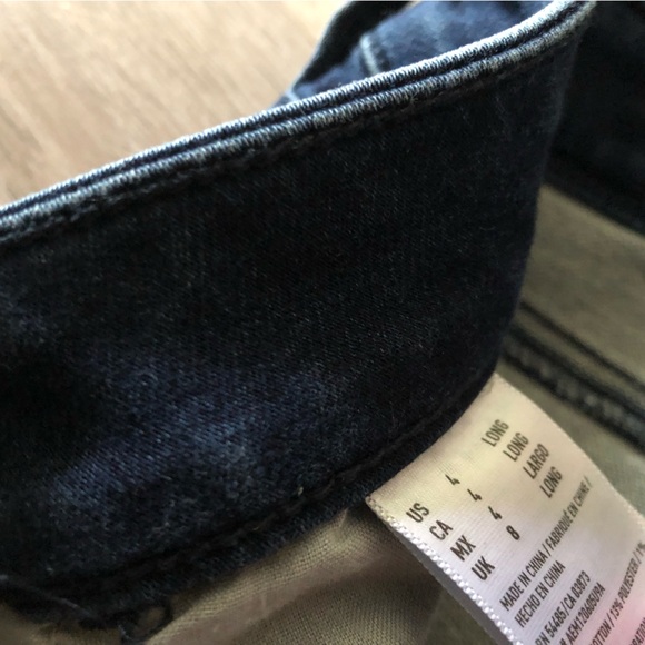 American Eagle Super Stretch Dark Blue Jeans 4 - Picture 4 of 4